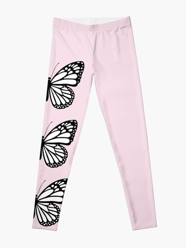 Pink Butterfly Leggings