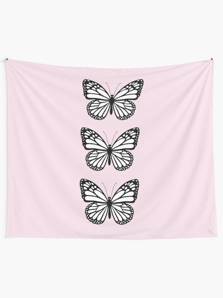 butterfly tapestry
