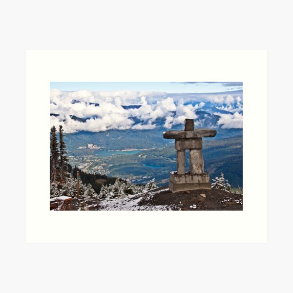 Item preview, Whistler Inukshuk designed and sold by Liz Percival.