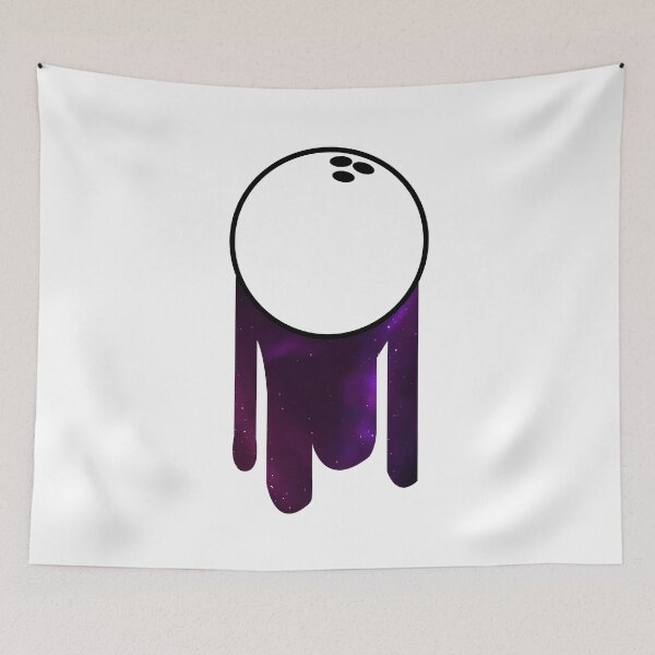 Item preview, Bowling bowling ball with universe gradient designed and sold by Mohja-Design.