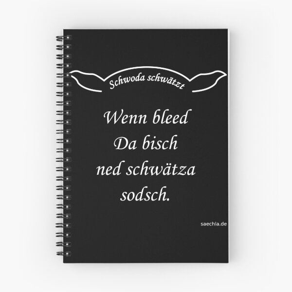 Item preview, Schwoda chatters - If bleed Da bisch - knows designed and sold by saechla.