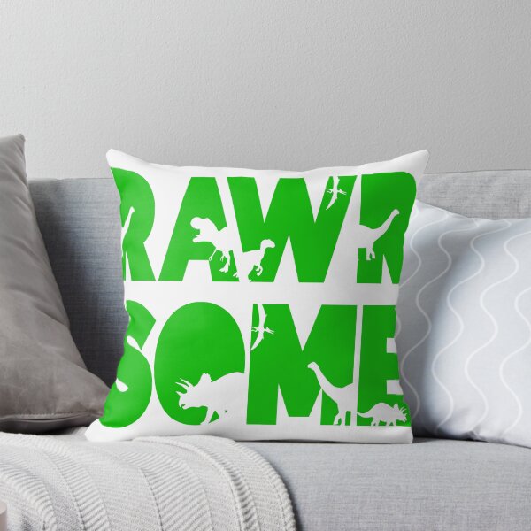 Item preview, Funny Dinosaur Pun - Rawrsome designed and sold by MclaughlinGifts.