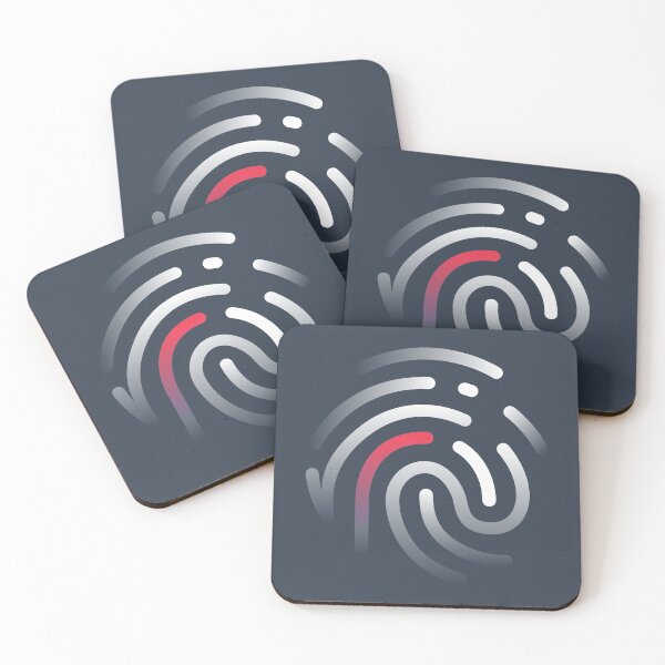Item preview, Radius Thumbprint, White designed and sold by Megan Callaghan.