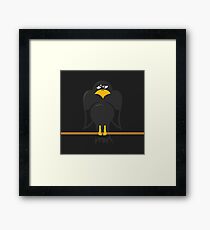 Crow Framed Print