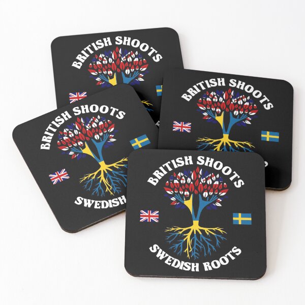 Item preview, British Shoots Swedish Roots designed and sold by 4wordsmovement.