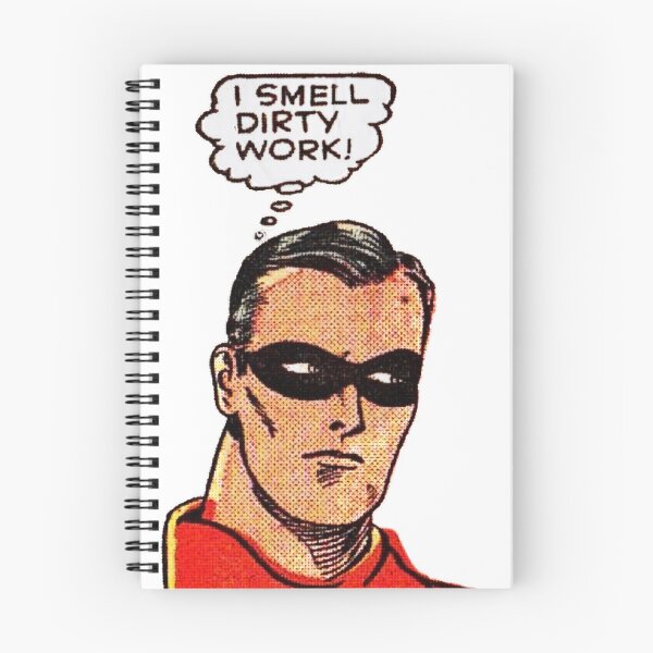 Item preview, Retro Comic Book Series (I Smell Dirty Work!) designed and sold by JillianDawn.