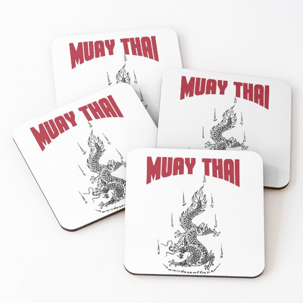 Item preview, Awesome Muay Thai Dragon Kickboxing designed and sold by PopArtdom.