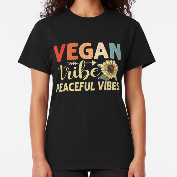 KIDS BOYS GIRLS Ferocious Vegan Vegetarian Animal T-Shirt