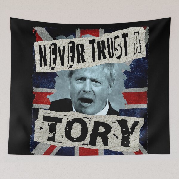 Item preview, NEVER TRUST A TORY designed and sold by Paparaw.
