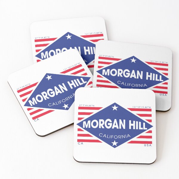 Item preview, Morgan Hill, California - Diamond Flag designed and sold by postertown.