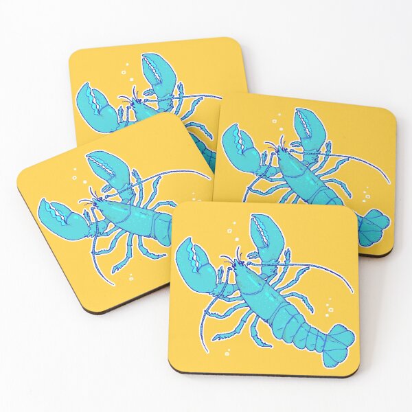 Item preview, The Lucky Blue Lobster designed and sold by blue-foot-art.