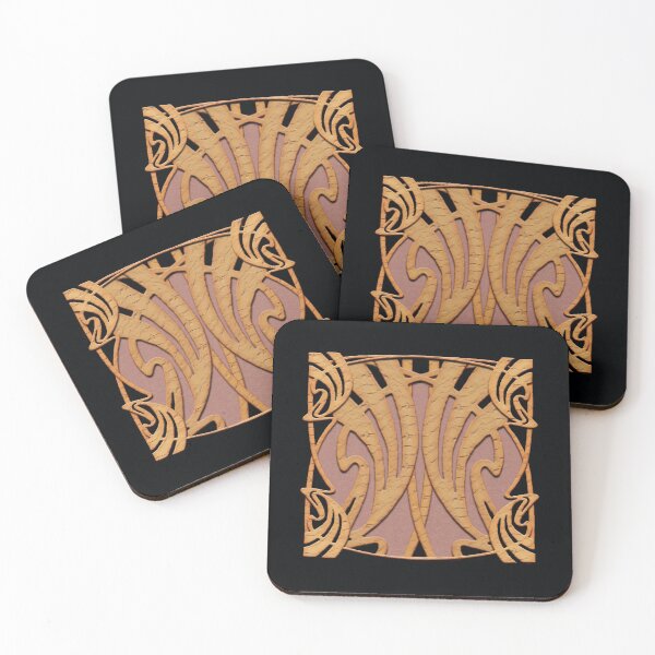 Item preview, Art Nouveau Rosa - Art Nouveau designed and sold by Xarah.