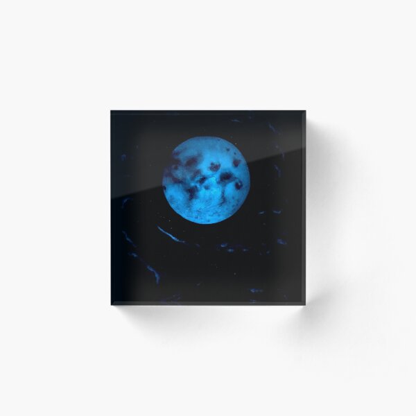 'Shining light' Acrylic Block