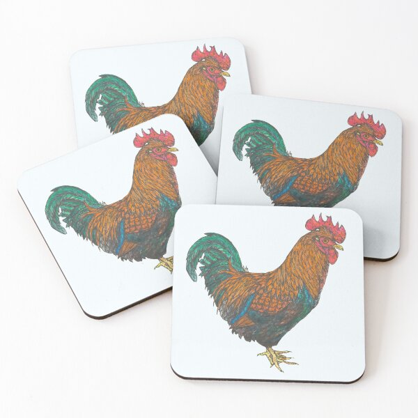 Item preview, Cockerel designed and sold by SerenSketches.