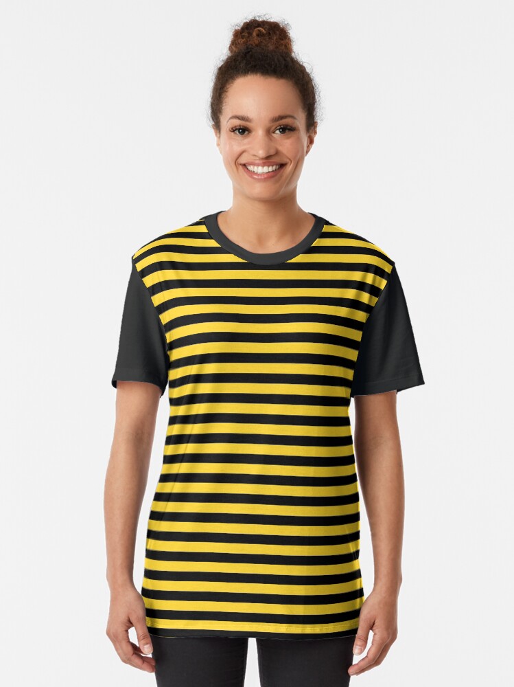 bee striped shirt