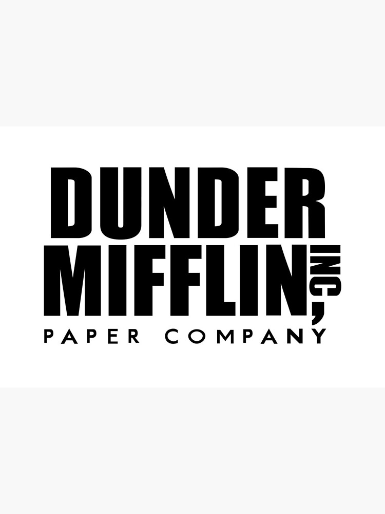 Dunder Mifflin The Office Logo Art Board Print for Sale by MikeFromToronto