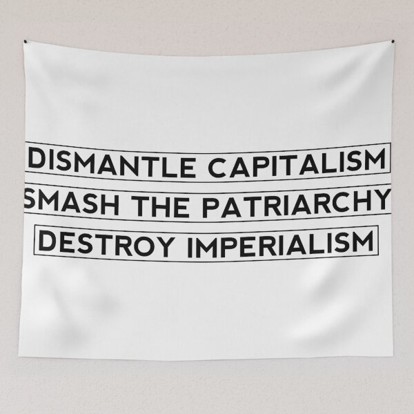 Item preview, Dismantle Capitalism designed and sold by RadicalPrintsByCas.