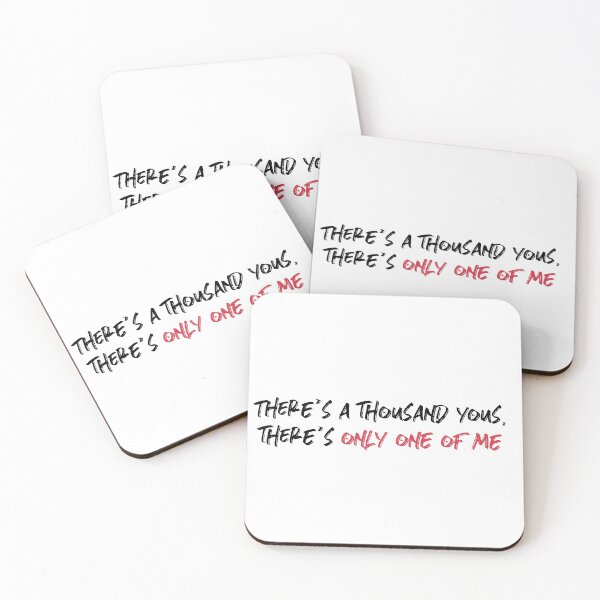 Item preview, There's a thousand yous, there's only one of me designed and sold by ResistantDesign.