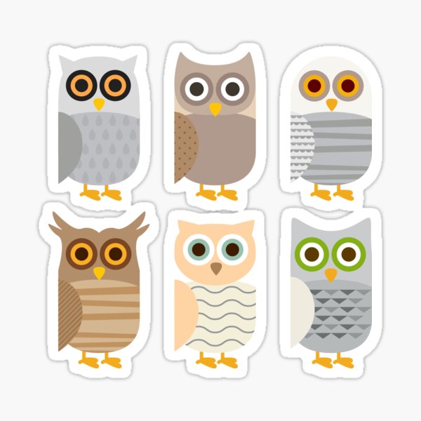 Item preview, Owls designed and sold by grafiktrafik.