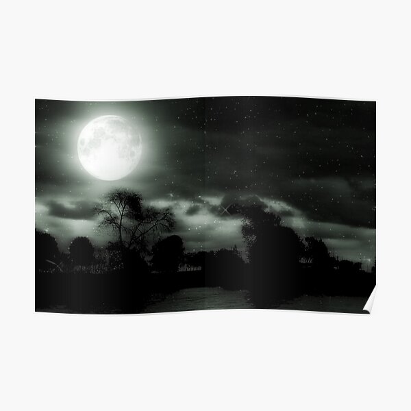 Nature's Night Light © Poster