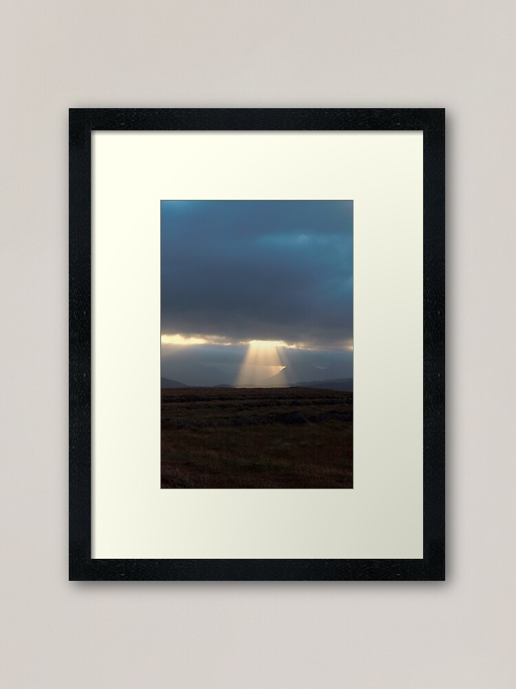 Alternate view of lightshow take 2 Framed Art Print