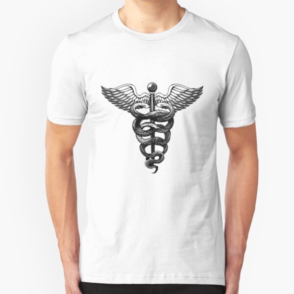 Caduceus FOR STICKER Slim Fit T-Shirt