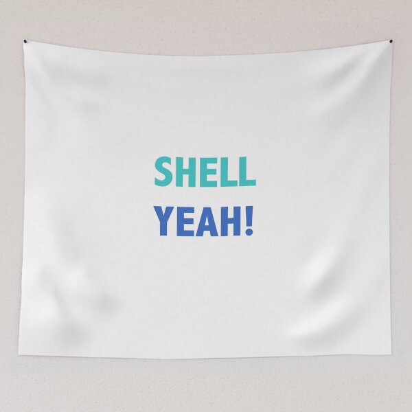 Item preview, Shell yeah! designed and sold by Lingo Shop.
