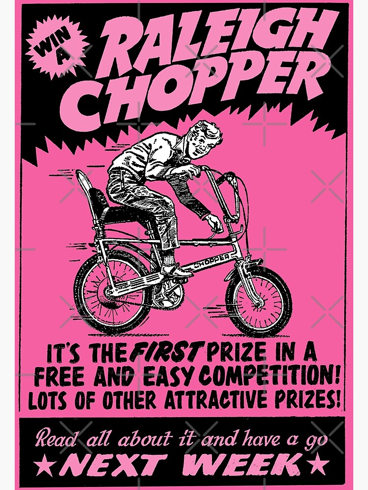 raleigh chopper advert