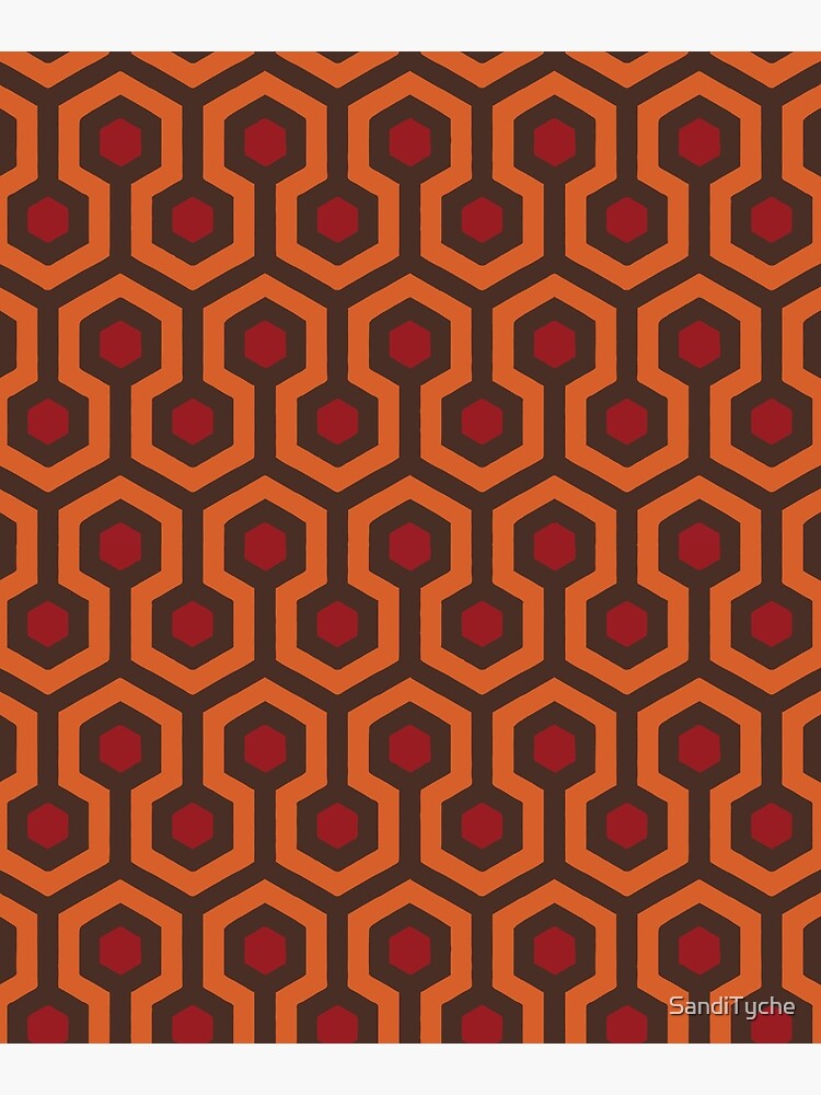 REDRUM Overlook Hotel Carpet The Shining by SandiTyche