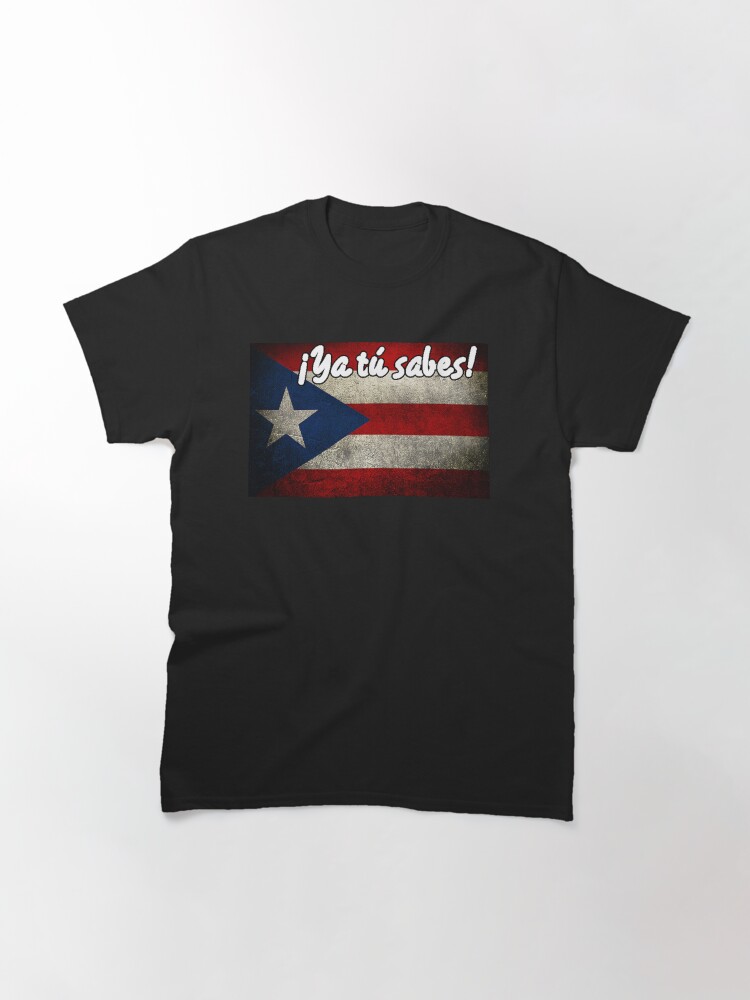 Alternate view of Ya tu sabes! Design Classic T-Shirt