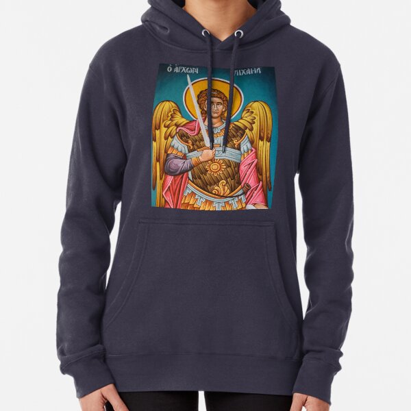 Archangel Michael Pullover Hoodie