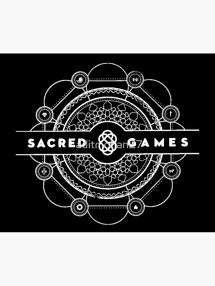 YAPZONE Cool Sacred Games Logo/Design on Black Background Designer Printed  Hard Back Case/Back Cover for Asus Zenfone Max Pro M1 : Amazon.in:  Electronics