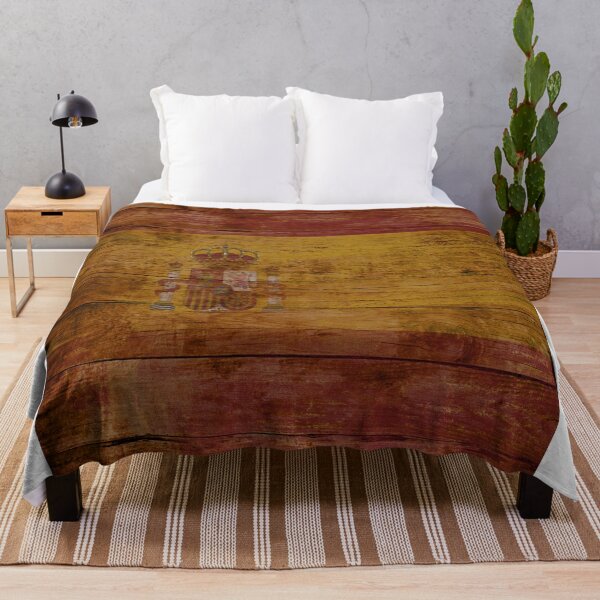 Item preview, Weathered Wood Textured Spain Flag  designed and sold by Eric-A-Allen.