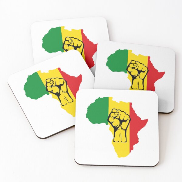 Artikelvorschau, Angehobene Faust Afrika entworfen und verkauft von NattyWear.