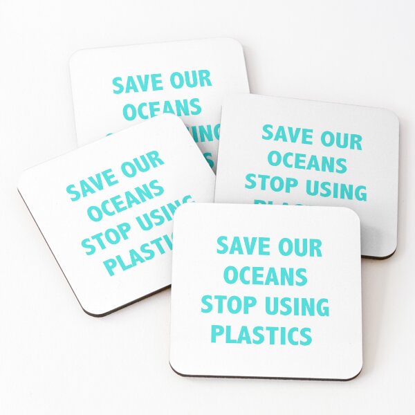 Item preview, Save our oceans stop using plastics designed and sold by Lingo Shop.