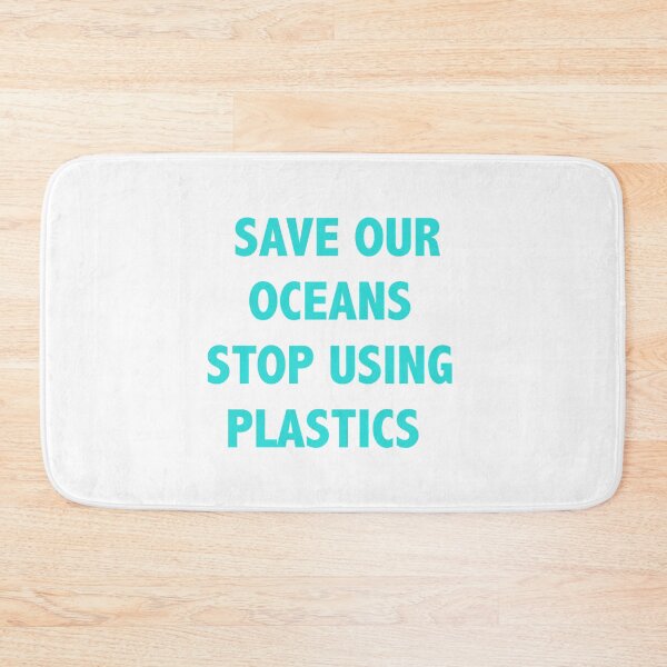 Item preview, Save our oceans stop using plastics designed and sold by Lingo Shop.