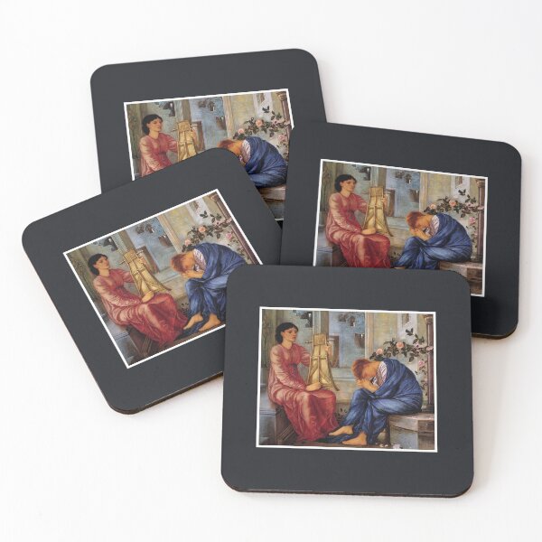 Item preview, Edward Burne-Jones - The Lament (1866) designed and sold by knightsydesign.