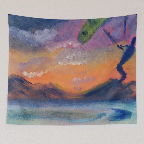 Item preview, kitesurfing designed and sold by BE The Oracle.