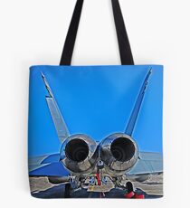 Super Hornet, tail end Tote Bag