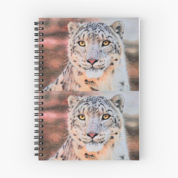 Item preview, Snow leopard portrait designed and sold by BeckyKidus.