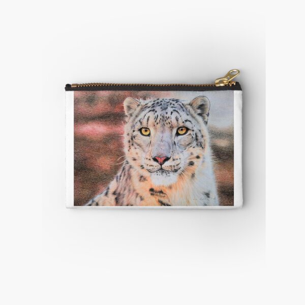 Item preview, Snow leopard portrait designed and sold by BeckyKidus.