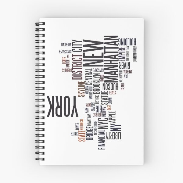 Item preview, Words Cloud NYC designed and sold by rolffimages.