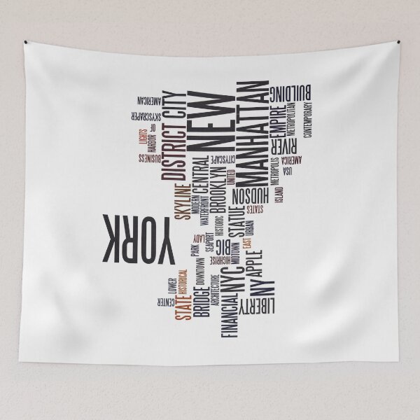 Item preview, Words Cloud NYC designed and sold by rolffimages.