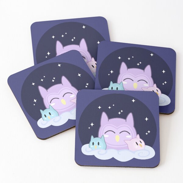 Item preview, Dreamy Owls designed and sold by Cosmopoliturtle.