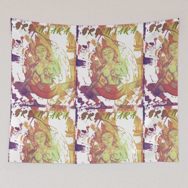Item preview, Buddhism-Green Tara designed and sold by artqueens.