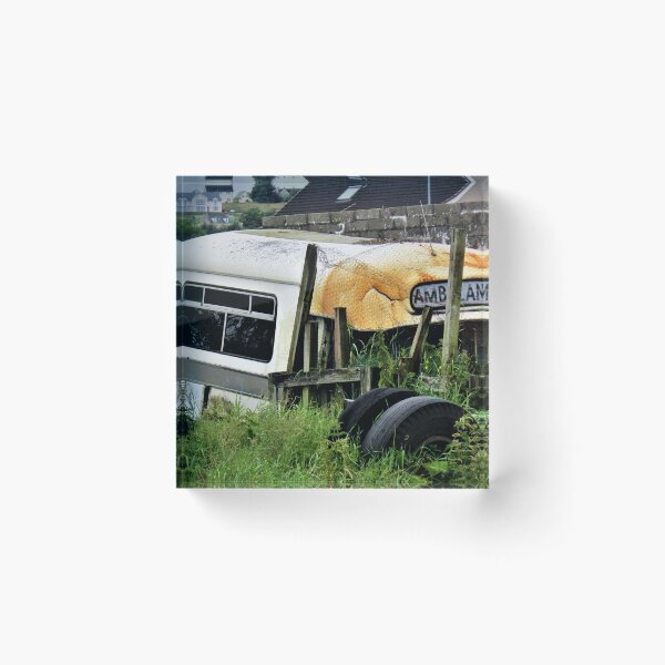Item preview, Abandoned Ambulance designed and sold by jmnicolson.