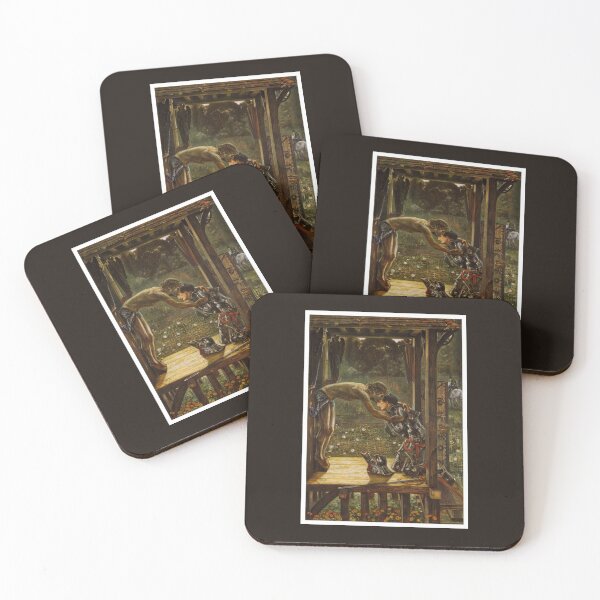Item preview, Edward Burne-Jones - The Merciful Knight (1863) designed and sold by knightsydesign.