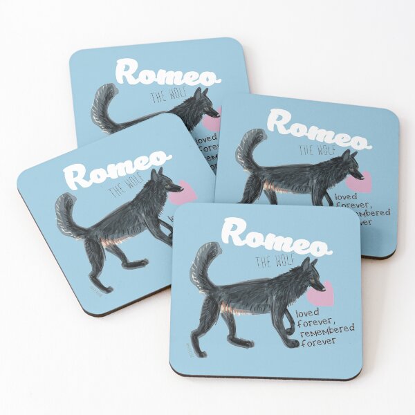 Item preview, Romeo the wolf designed and sold by belettelepink.