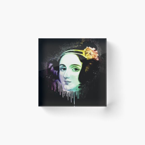 Artikel-Vorschau von Ada Lovelace Urban Grunge Painting Rainbow Spectrum, designt und verkauft von whatyoulove.