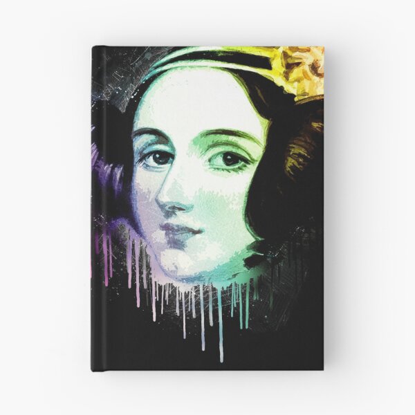 Item preview, Ada Lovelace Urban Grunge Painting Rainbow Spectrum designed and sold by whatyoulove.
